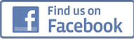 Find us on Facebook- Facebook logo 