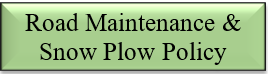 Road Maintenance & Snow Plow Policy