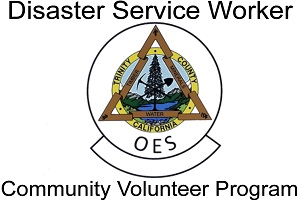 Trinity County Office of Emergency Services Disaster Service Worker Community Volunteer Program